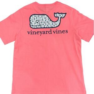 VINEYARD VINES Kids Short Sleeve Whale Pocket Tee Small NWT